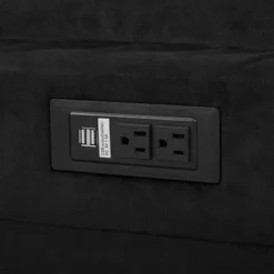 Finley Convertible Futon Sofa Bed Black - Serta -Baxton Studio Sales Shop GUEST e5a9202a 6f1d 4b76 9ced 11d9fc275c3d