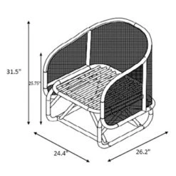 Rialto Woven Barrel Back Chair With Cushion - Threshold™ Designed With Studio McGee -Baxton Studio Sales Shop GUEST e7a58e63 6ba0 4338 875a d6f5750dd233