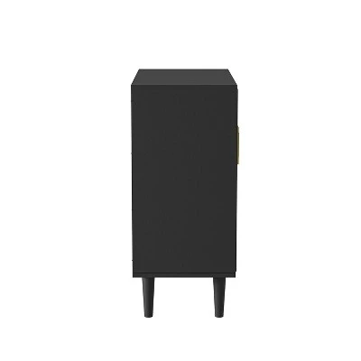 Battista 36'' Tall 2 - Door Accent Storage Cabinet With Doors| KARAT HOME 5 Battista 36'' Tall 2 - Door Accent Storage Cabinet With Doors| KARAT HOME - Image 5