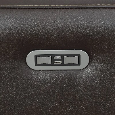 Coachella Power Recliner Loveseat Brown - Steve Silver Co. 12 Coachella Power Recliner Loveseat Brown - Steve Silver Co. - Image 12