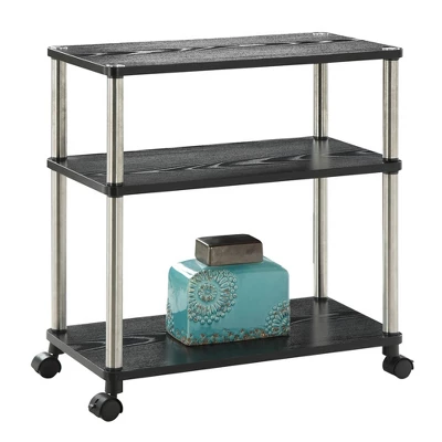Designs2Go 3 Tier Office Caddy With Wheels - Breighton Home 2 Designs2Go 3 Tier Office Caddy With Wheels - Breighton Home - Image 2