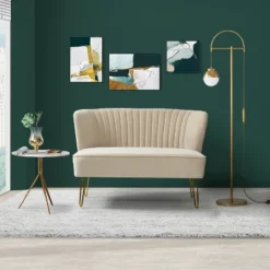 Ainhoa 45" Contemporary Solid And Manufactured Wooden Frame Loveseat | ARTFUL LIVING DESIGN 29 Ainhoa 45" Contemporary Solid And Manufactured Wooden Frame Loveseat | ARTFUL LIVING DESIGN -Baxton Studio Sales Shop GUEST f49e08a1 72b8 47fa 9a84 8a4520984a69