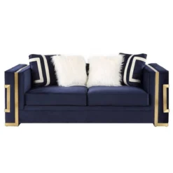 80" Virrux Loveseat Blue Velvet/Gold Finish - Acme Furniture 9 80" Virrux Loveseat Blue Velvet/Gold Finish - Acme Furniture -Baxton Studio Sales Shop GUEST f514fa9a f271 46c4 8f75 dd0a23250405
