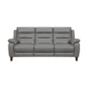 82" Hayward Genuine Leather Power Reclining Sofa - Armen Living