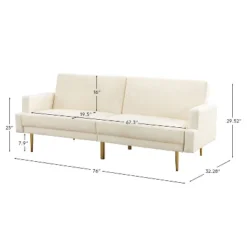 Lanna 76"Wide Vegan Leather Modern Style Convertible Futon Sofa Bed For Living Room Guest Bedroom | ARTFUL LIVING DESIGN 20 Lanna 76"Wide Vegan Leather Modern Style Convertible Futon Sofa Bed For Living Room Guest Bedroom | ARTFUL LIVING DESIGN -Baxton Studio Sales Shop GUEST f825eb1e 1572 433c 8583 0527f745eeaf