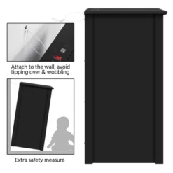 Yaheetech 2 Drawer Bedside Table Sofa Side Table With Charging Station 13 Yaheetech 2 Drawer Bedside Table Sofa Side Table With Charging Station -Baxton Studio Sales Shop GUEST f89dec16 fb32 4975 a7f6 a9f7e467da0a