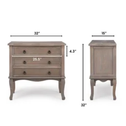 Thomas 3 Drawer Chest Gray - ClickDecor -Baxton Studio Sales Shop GUEST fa2bbb43 40d0 4845 a0e5 94ae384c84f0