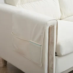 Modern Fabric/PU Upholstered 3 Seater/1 Seater Sofa Couch-ModernLuxe -Baxton Studio Sales Shop GUEST fb097d2f 13f2 4be9 a5ef db2baafdb077