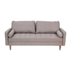 Flash Furniture Hudson Mid-Century Modern Sofa With Tufted Upholstery & Solid Wood Legs -Baxton Studio Sales Shop GUEST fc51660a cc4e 4e3e becc 80d3b9c1a36b