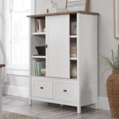 Cottage Road Storage Cabinet With File Drawers White - Sauder -Baxton Studio Sales Shop GUEST ff771fc6 2672 44b6 bb8e 02663f738e9f